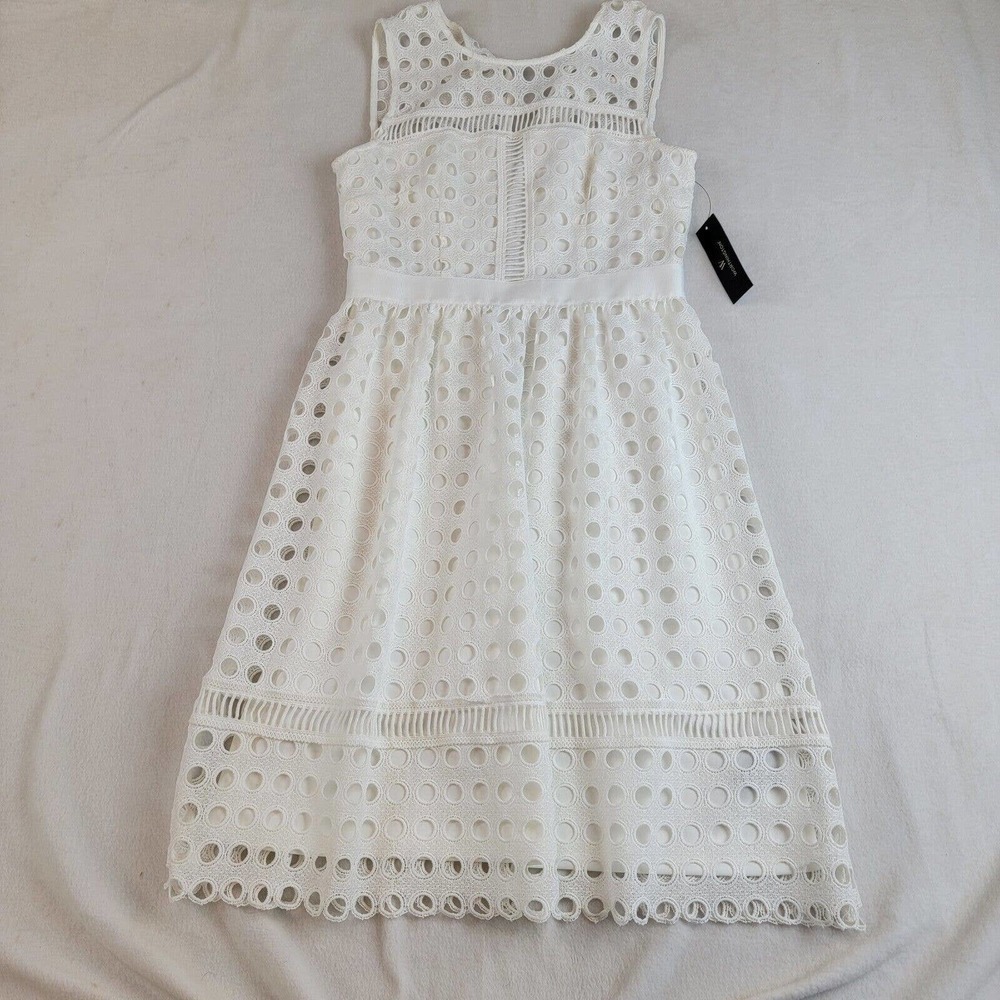 Nwt Spring Worthington Women's White Dress Size 4